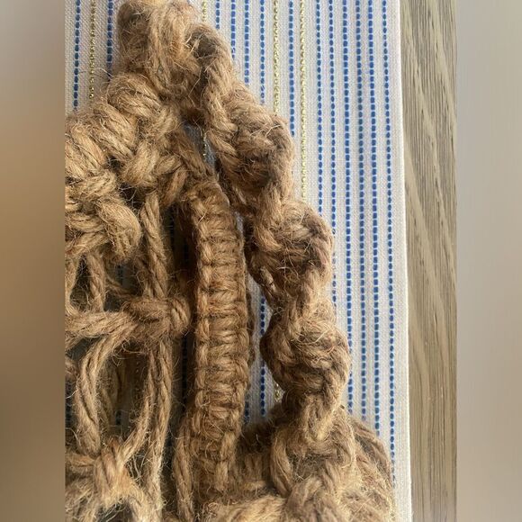 KKIBO Macrame Market Bag Brown - Picture 9 of 14